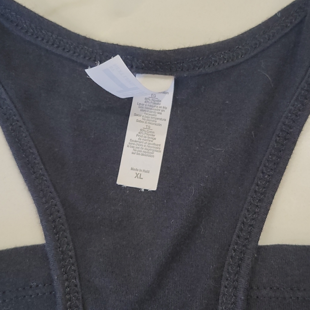 2 Black Tank Tops - Picture 3 of 7